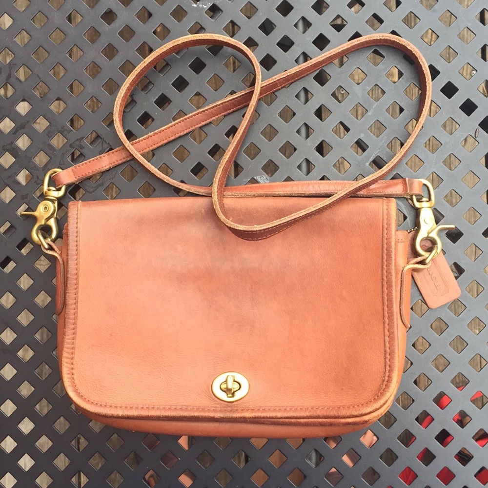 Vintage Coach Leather Bag - the softest!